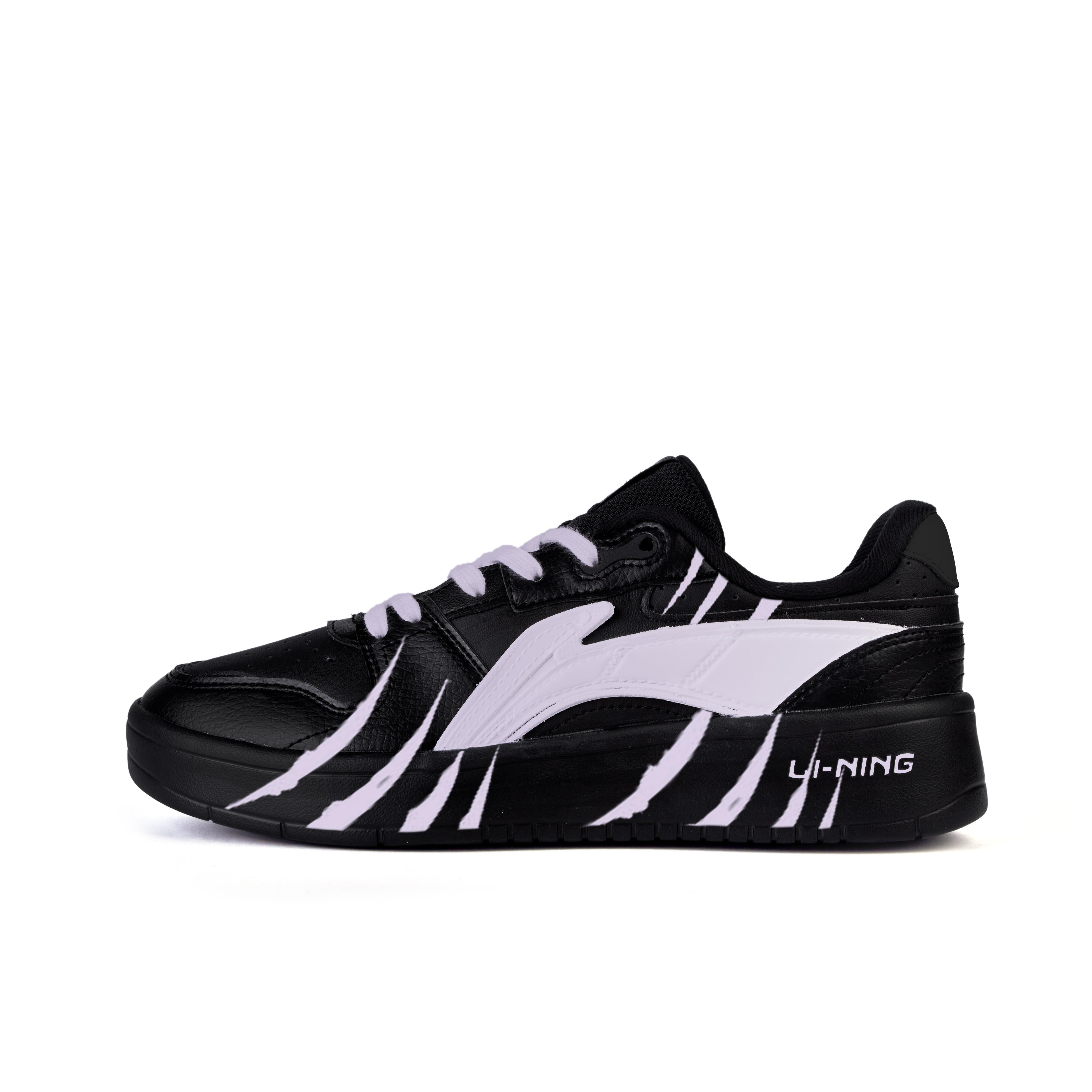 

Li Ning Скользкие Амортизирующие Износостойкие Низкие Скейтбордические Кроссовки Мужские Темно-Светло-Фиолетовые AGCU515-5(Команда746-) 40