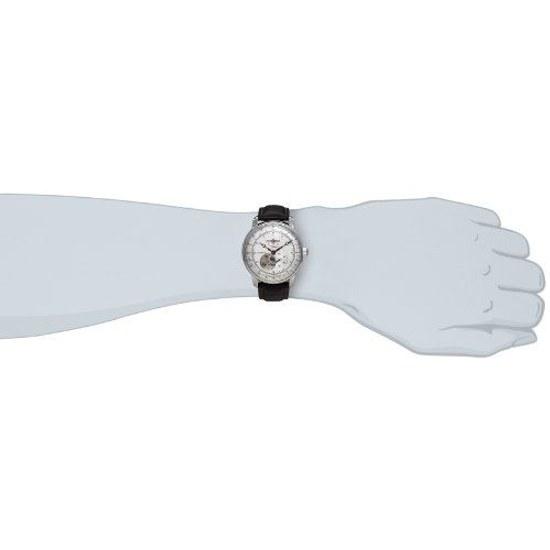 ZEPPELIN Wristwatch 100th Anniversary Model Ivory Dial Automatic Movement Calf Leather Strap 76621 Mens Authentic Import