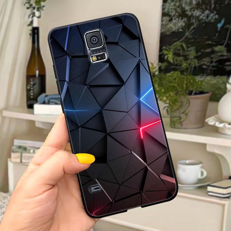 For Samsung s5 Case on For Samsung Galaxy S5 S 5 i9600 Soft Silicone Back Cover Silicone Case For Samsung S5 Neo Phone Cover