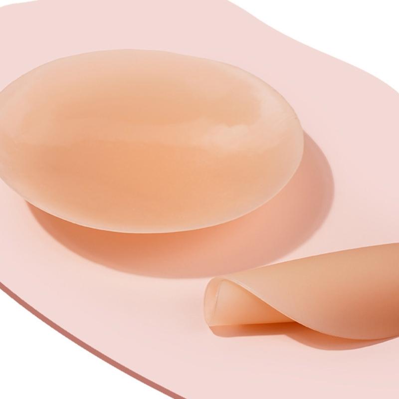 Nipple Cover 1Pair Seamlesses Self Adhesive Silicone Nipple Pasties for Women Girls Reusable, Sticky Breast Petals Gifts