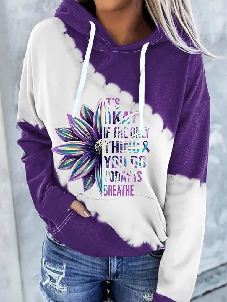 Popular tops, autumn and winter hooded sweaters, European and American women's clothing, ethnic style printed sweaters, women