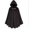 Medieval Deer Suede Velvet Cloak - Retro Warrior Cosplay Cape for Halloween