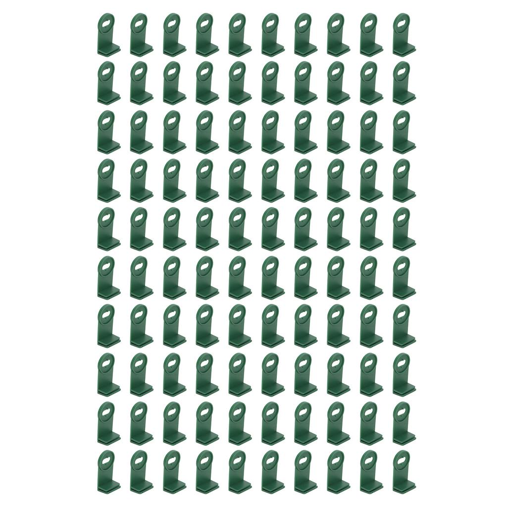 100PCS Plastic Greenhouse Twist Clips Shading Fixing Clips Extenders Clips Greenhouse Insulation Fasteners Plant Hangers