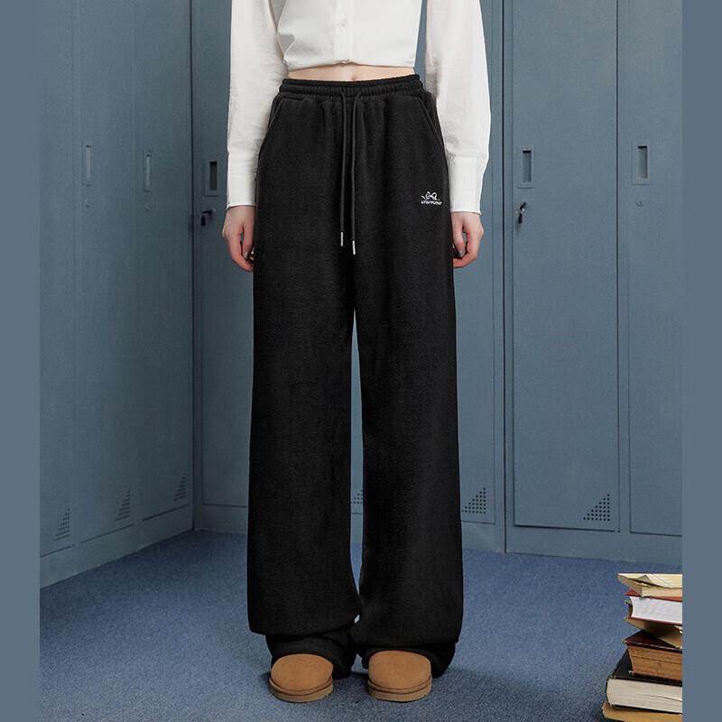 

unifree Женские флисовые широкие спортивные штаны