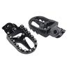 For Fantic XMF XEF 125  X MF X EF Motorcycle Accessories Footrest Footpeg Foot Pegs Rest Foot Pedals Wide Fat Roating Foot Pegs