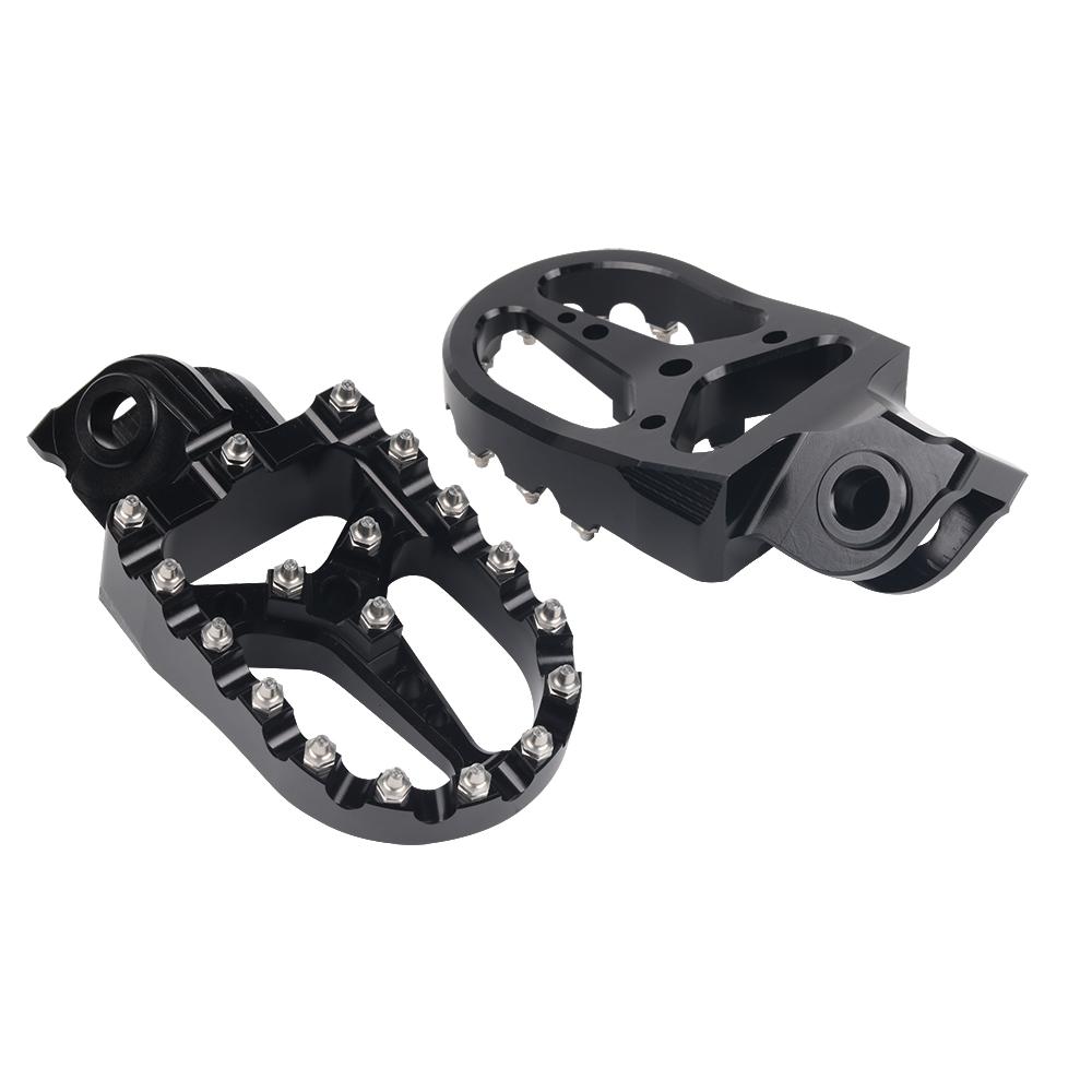 For Fantic XMF XEF 125 X MF X EF Motorcycle Accessories Footrest Footpeg Foot Pegs Rest Foot Pedals Wide Fat Roating Foot Pegs