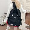 Cute Star Schoolbag College Student Niche Girl Backpack Ins Versatile Schoolbag Large Capacity Junior High School Backpack