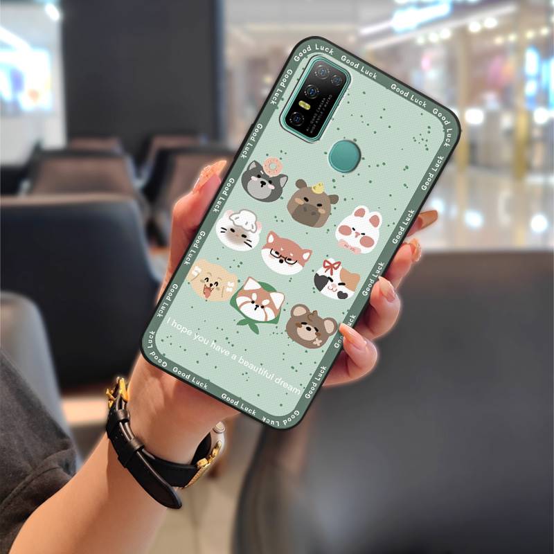 Full Wrap Anti-knock Phone Case For Doogee N30 Graffiti Shockproof TPU Back Cover Cute Silicone Anti-dust Fashion Design