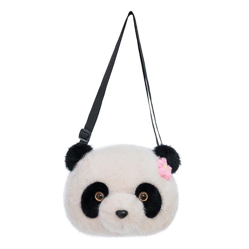 Cartoon Giant Panda Crossbody Bag & Backpack - Children's Birthday Gift