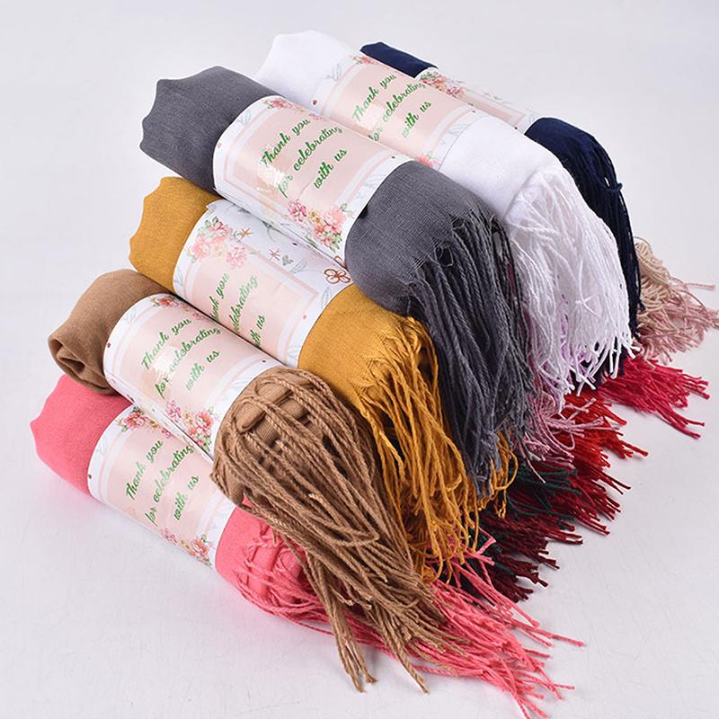 Women 70x200cm Faux Cashmere Solid Fringe Scarf Minimalist Elegant A/C Shawl Soft Breathable Autumn And Winter Warm Scarf