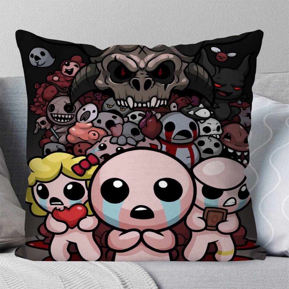 The Binding Of IIsaac Classic Movie Pillow Case Fashion Square Pillowcase Bedroom Sofa Room Ins Decoration Leisure