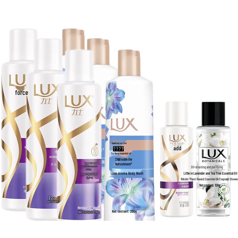 

Lux Hydrating Shampoo & Ice Cool Shower Gel Combo
