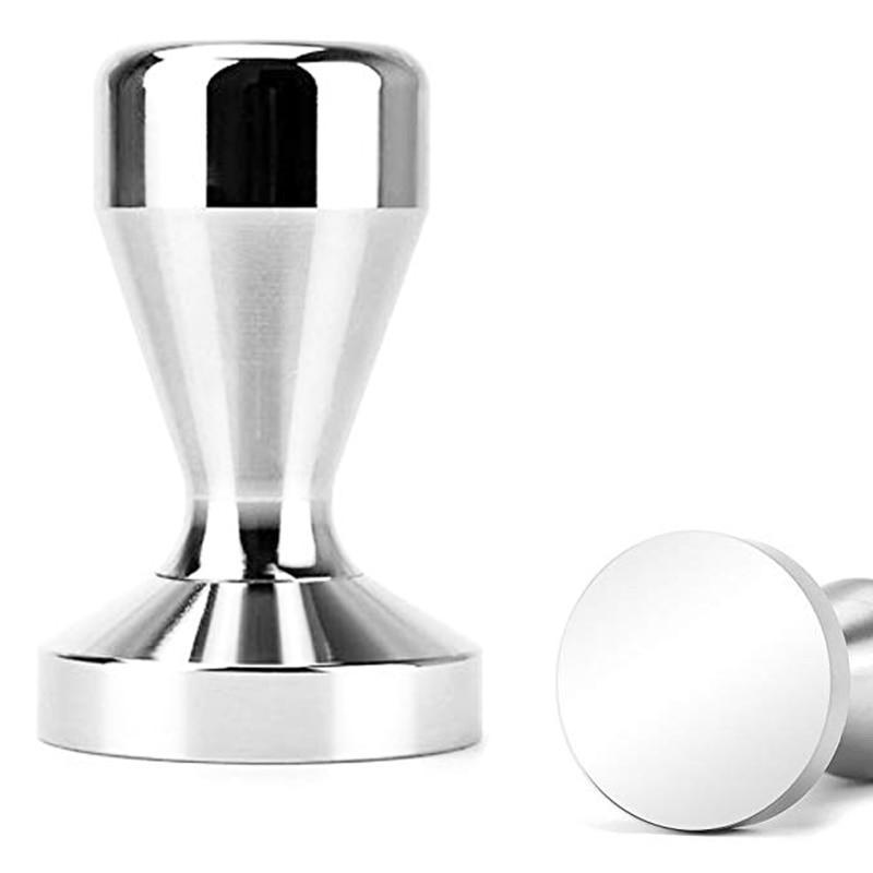 51 Rukojeť na tamper na espresso Kladivo na kávová zrna Hliník Plochý 53mm Tamper Press Base Tamper na kávu 58MM Příslušenství