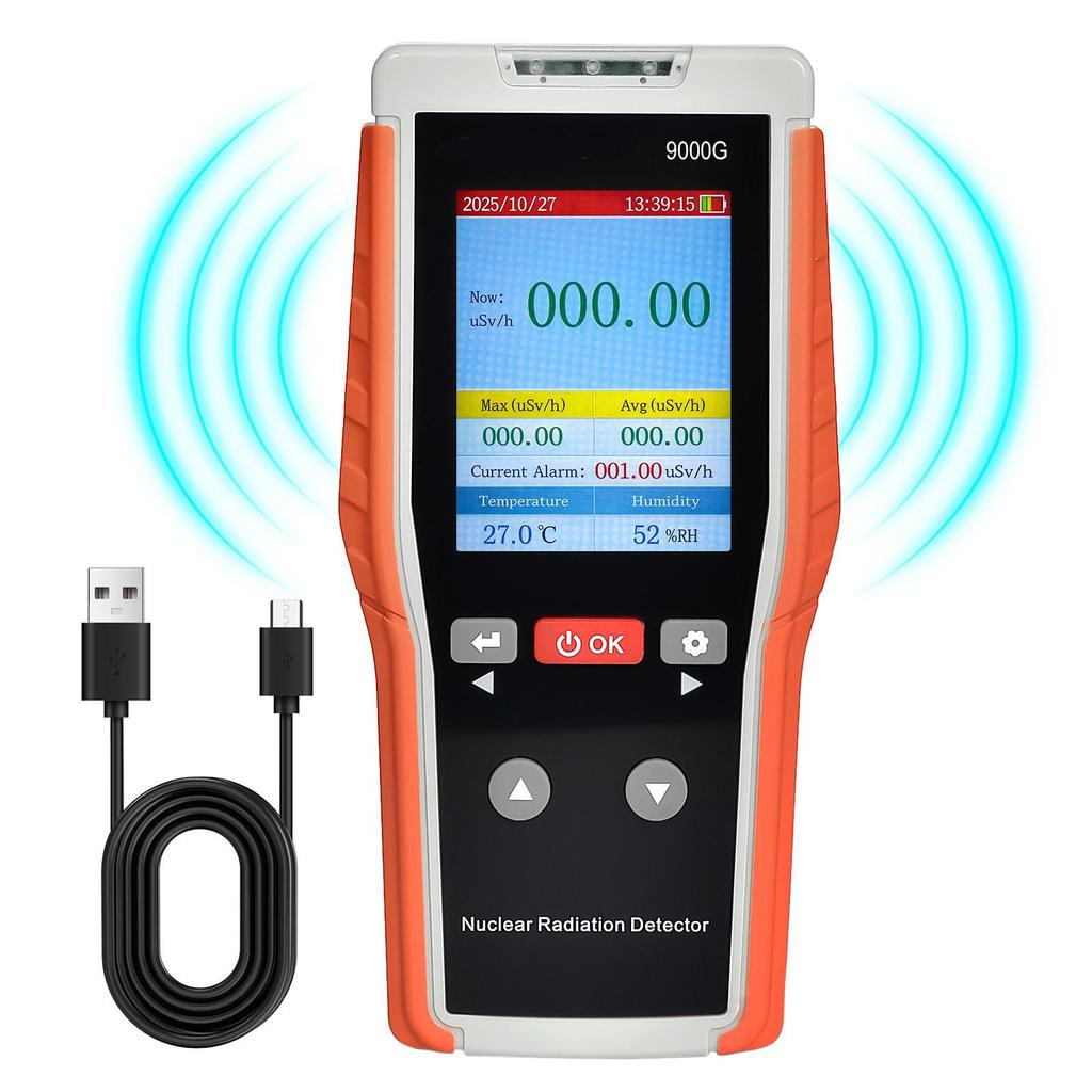 Professional Nuclear Radiation Detector and Personal Ionizing Dose Alarm.