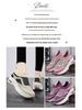 Women's European and American Style Slip-On Height-Increasing Thick-Soled Casual Shoes