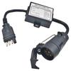 Trailer Adapter American 4-pin to European 7-pin for Truck Pickup Truck
