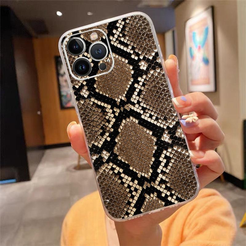 Phone Case For Iphone 17 Air 17 Pro Max 16 15 14 13 Pro Max 15 16 Pro 15Plus Snake