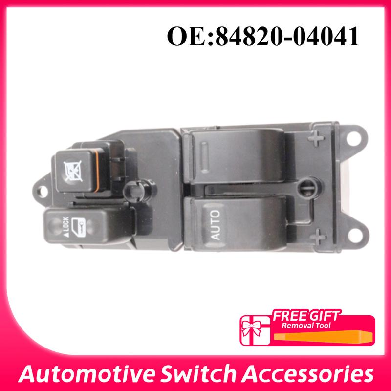 84820-04041 For Toyota FJ Cruiser Tacoma Sienna Solara Tundra 2000 2006 Car Power Window Switch 8482004041