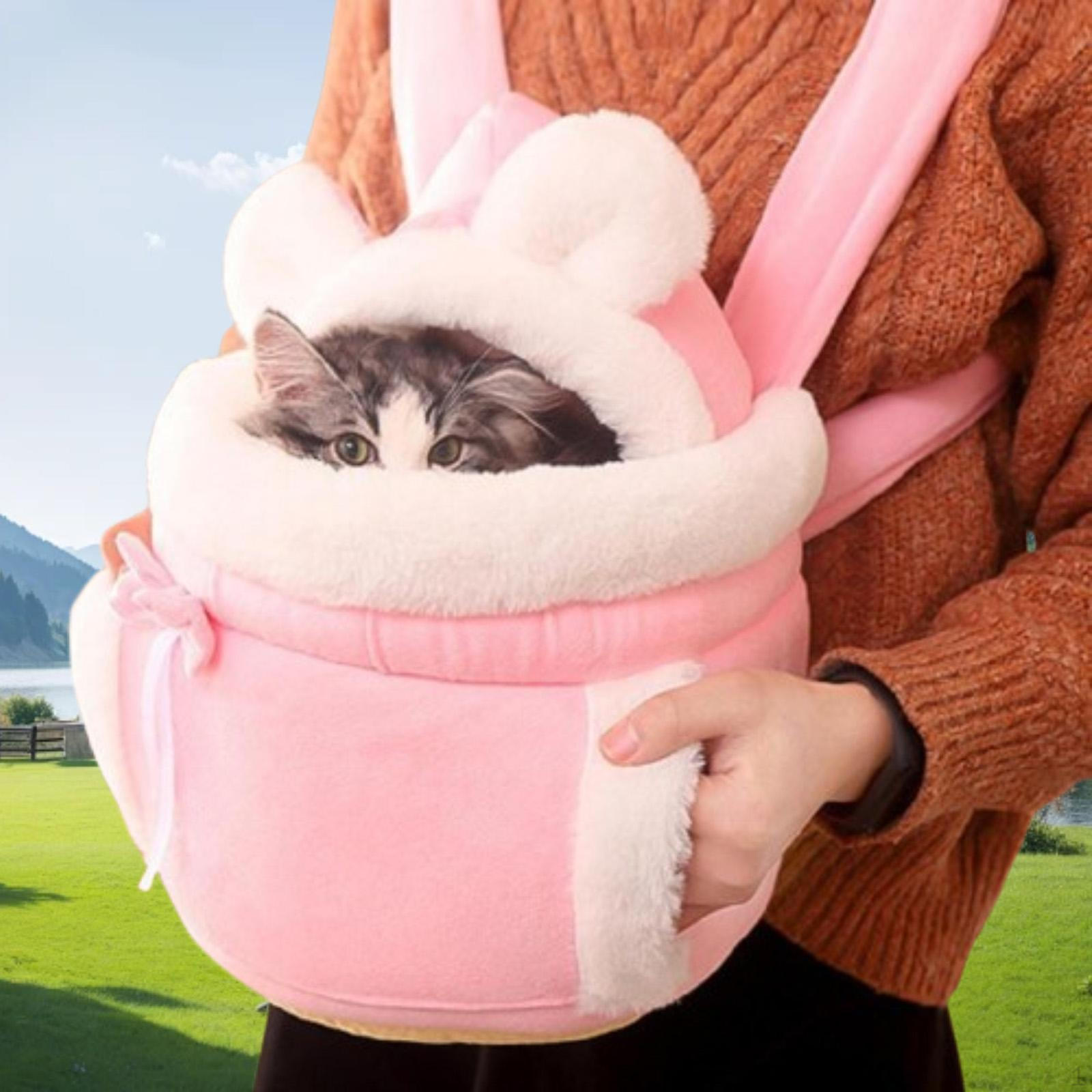 

Рюкзак для домашних животных Передняя сумка-переноска для маленьких собак и кошек Дорожный набор для походов M