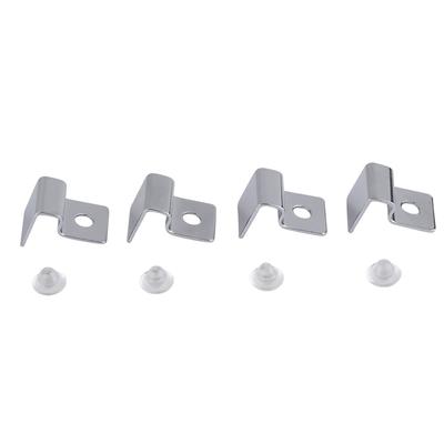 4 Teile/satz Edelstahl Aquarium Glas Abdeckung Clip Unterstützung Halter(6mm)