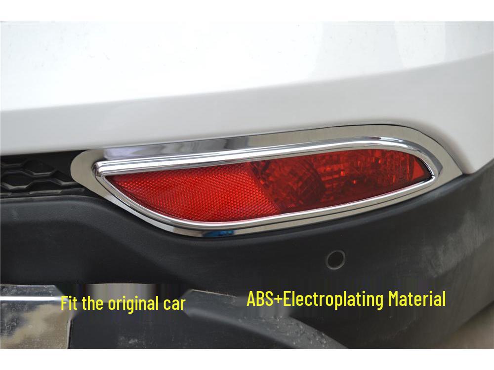 Hyundai Santa Fe IX45 Headlight & Fog Light Cover Stickers (2013-2016)