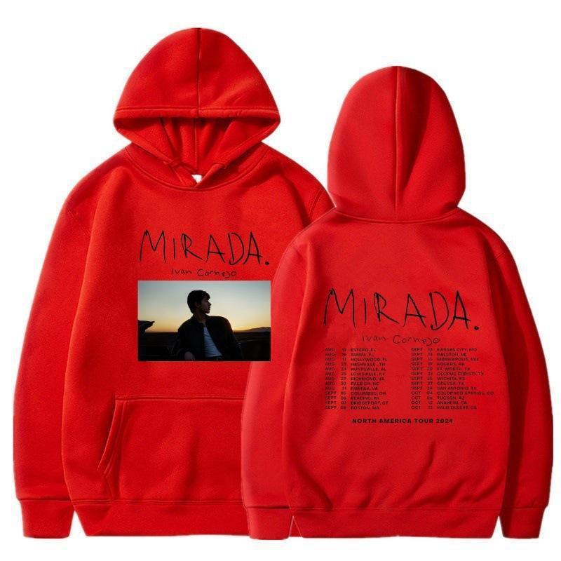 Men's 2026 Spring/Autumn Retro Trendy Hooded Pullover Sweatshirt - Loose High Street Style