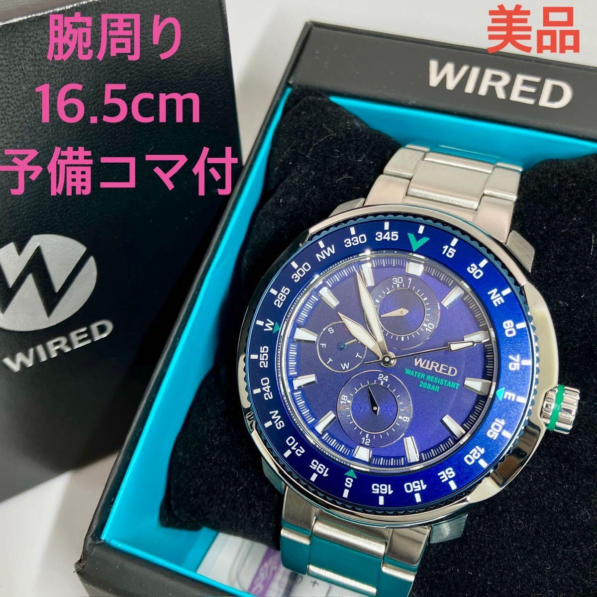 Used SEIKO Wired WIRED Men s Watch 20 ATM Water Resistant Rotating Bezel Tuna Can VH67-KCC0 AGAT416