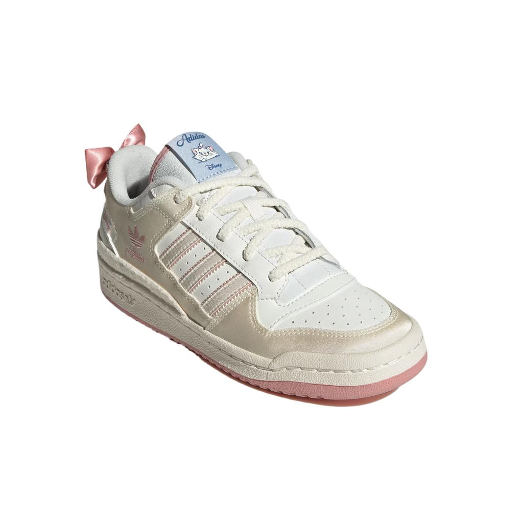 Disney x Adidas Originals FORUM Low-Top Basketballschuhe Damen Strahlend Weiße Sneaker JR4247