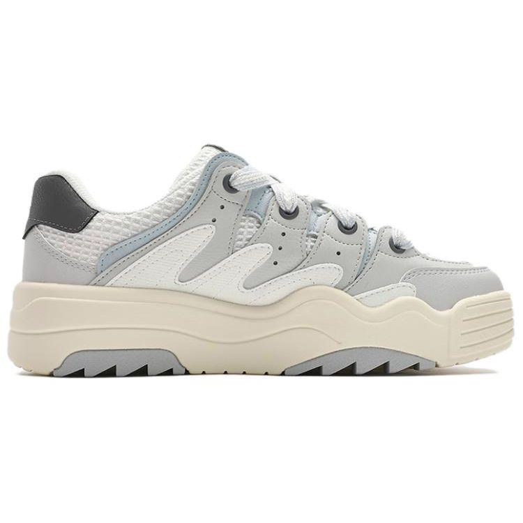 FILA Rosetta Comfortable Versatile Low-Top Casual Shoes Women sneaker Gray White F12W411204FBA