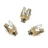 6.35mm Stereo Jack To Open Jack for Guitar and Bass (Set of 3) - High-Quality Active Type, Ideal for Input/Output, for DIY Effects Pedals