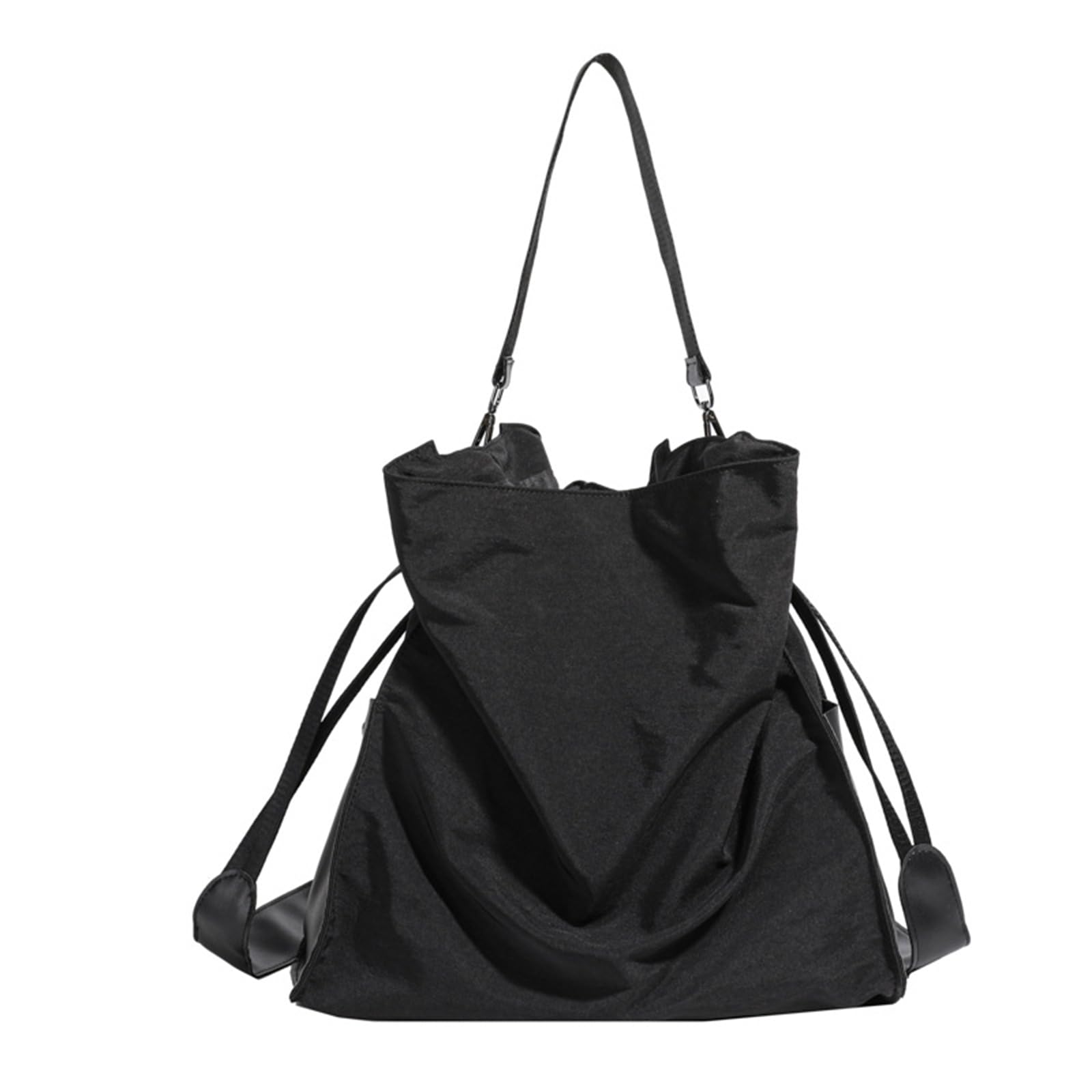 

JQBFL Women s Canvas Tote Bag, Large Capacity Shoulder Bag, Simple Design, Perfect for Commuting, School, and Travel, A4 Size, Laptop Compartment,