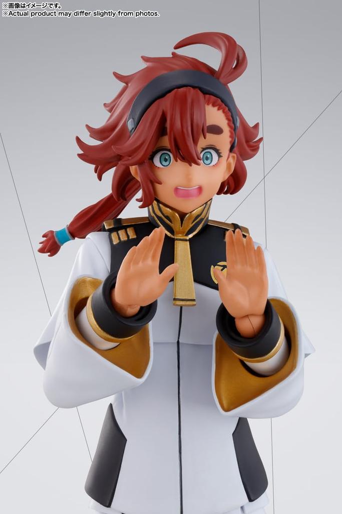 TAMASHII NATIONS Mobile Suit Gundam Witch of Mercury Thretta Mercury 140mm painted movable figure S.H.Figuarts approx. PVC&ABS