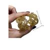 Wide-Faced Metal Woven Twist Earrings 2026 Premium Earrings Light Luxury Simple Style Studs