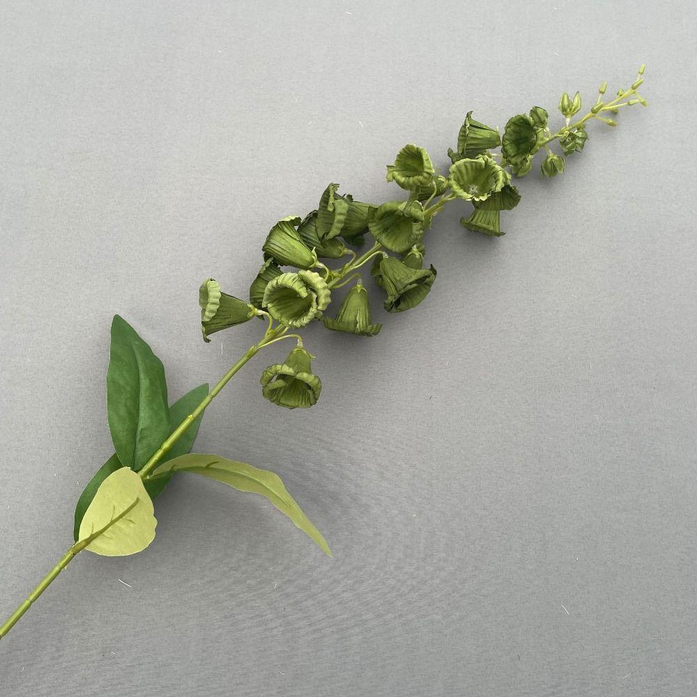 

Handmade Aeolian Bells Orchid Flexible Artificial Orchid Home Decoration Christmas зелений