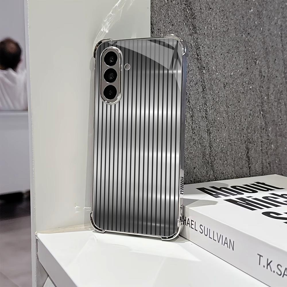 PhoneCase Simplicity High-end Electroplating Glass PhoneCase for Samsung Galaxy S26 S25 S24 S23 S22 S21 FE,Ultra,Plus phone