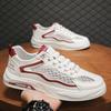 Summer new low-top flat baseplate shoes student youth hollow mesh casual shoes