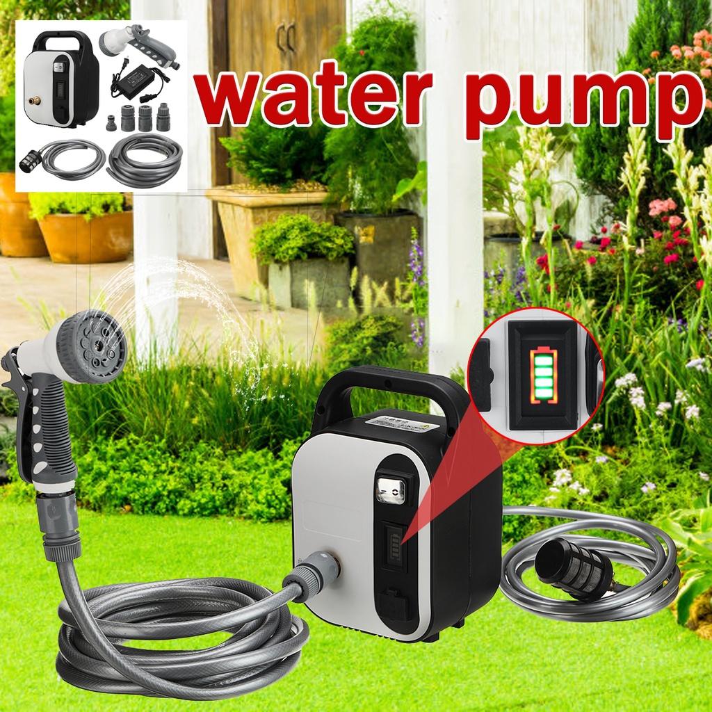 

Серый+Белый Портативная Автомойка Насос Высокого Давления Садовая Мойка Спрей Самостоятельная Мойка Пистолеты Для Домашней Уборки 12В