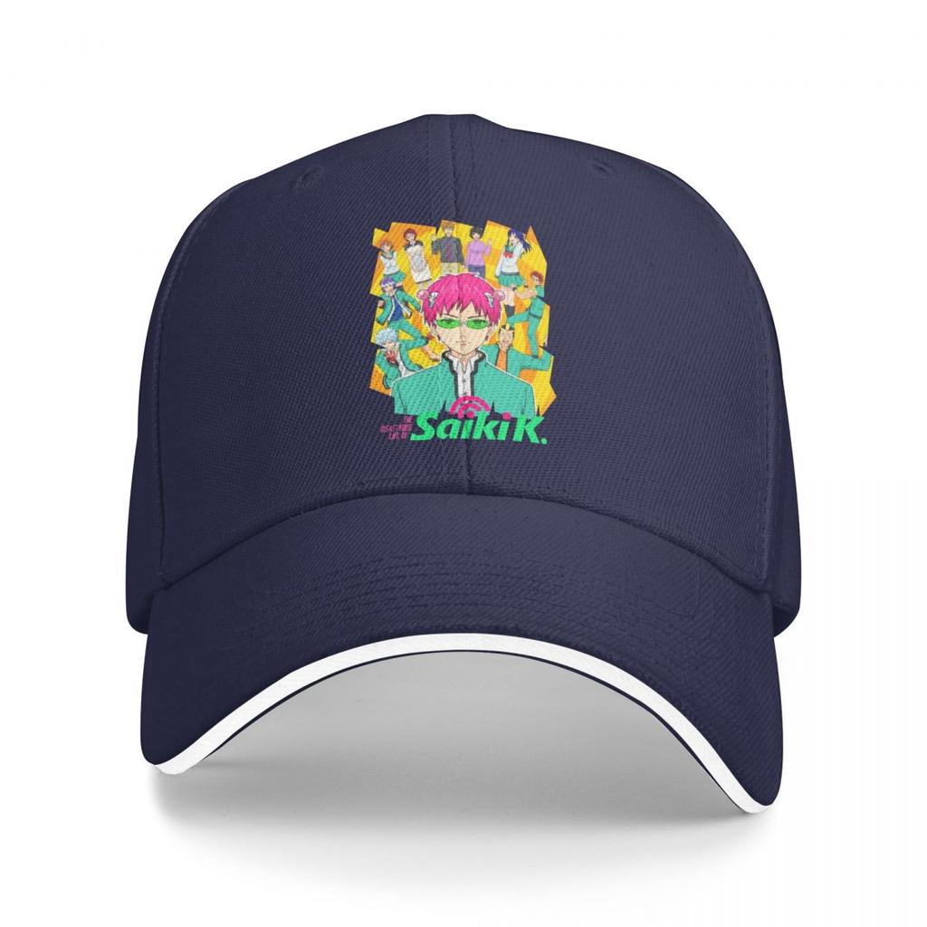 Baseball Caps Saiki Kusuo The Disastrous Life Of Saiki K. Customized Female Male Casual Spring Hats