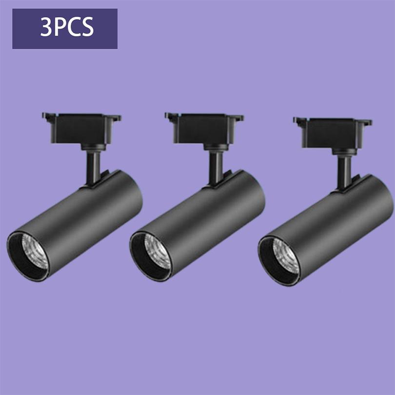 LED Track Light Spotlight AC175-265V 12W 20W 30W 40W Fixture COB Chip For Living Room Kitchen Room Home Store Decoration