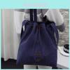 Elegant Women's Canvas Black Handbag With Adjustable Shoulder Strap And Soft Handle