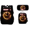 Deadpool Movie 3Pcs Set Backpack+Pencil Case+lunch Bags  Fashion Boy and Girl Child Gift School Stationery