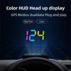 GPS HUD Digital Speedometer Head Up Display For All Car KMH Windshield Projector Car Head Up HD Display Automotive Accessories