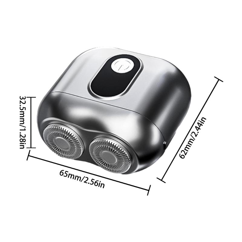 Travel Razors Mini Razors Men Electric Portable USB Shaver Electric Shaver Small Travel Shaver Wet Dry Travel Shaver