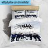 3PCS K-pop Group Performance 3pcs Bedding,Including 3PCS Duvet Cover And 2pcs Pillowcases Perfect for Christmas,Ideal for Bedroom, Dormitory