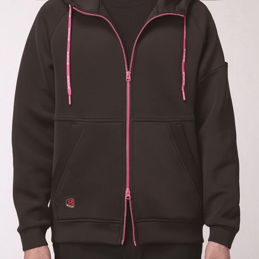 BURTLE Air Tech Zip Hoodie (Unisex) for Fall/Winter, Metallic Gold, 4110, 72 L