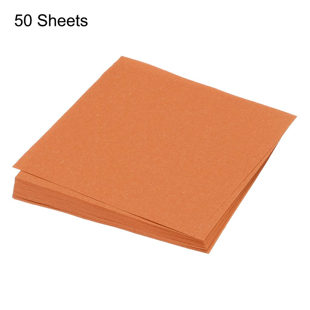 Uxcell 50 Blatt 5x5 Zoll Origami-Papier Doppelseitig Quadratische Faltpapiere für Kunsthandwerk Geschenke Scrapbooking Dekor DIY Handgefertigt
