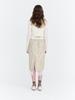 Fabric Seoul Wool Tweed Spangle Skirt