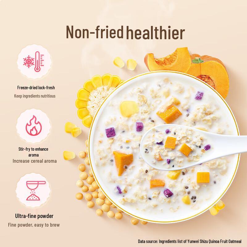 Prenatal Fruit & Quinoa Oatmeal (210g)