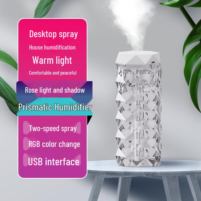 

Large Capacity Office & Home Desktop Humidifier with Sprayer