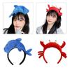 Girl Dolphin Headbands Funny Dolphin Headwear Wide Hairband Headwear Cartoon Hairband Birthday Party